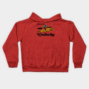 Gettin' Lucky in Kentucky Kids Hoodie